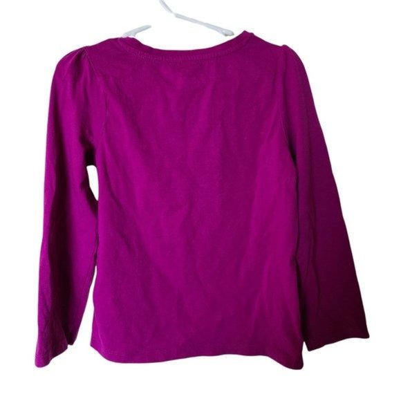Gymboree Feeling Fancy Tee 4T Long Sleeve Fox Purple‎ - Picture 5 of 5